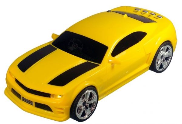 CARRO USB CAMARO AMARELO